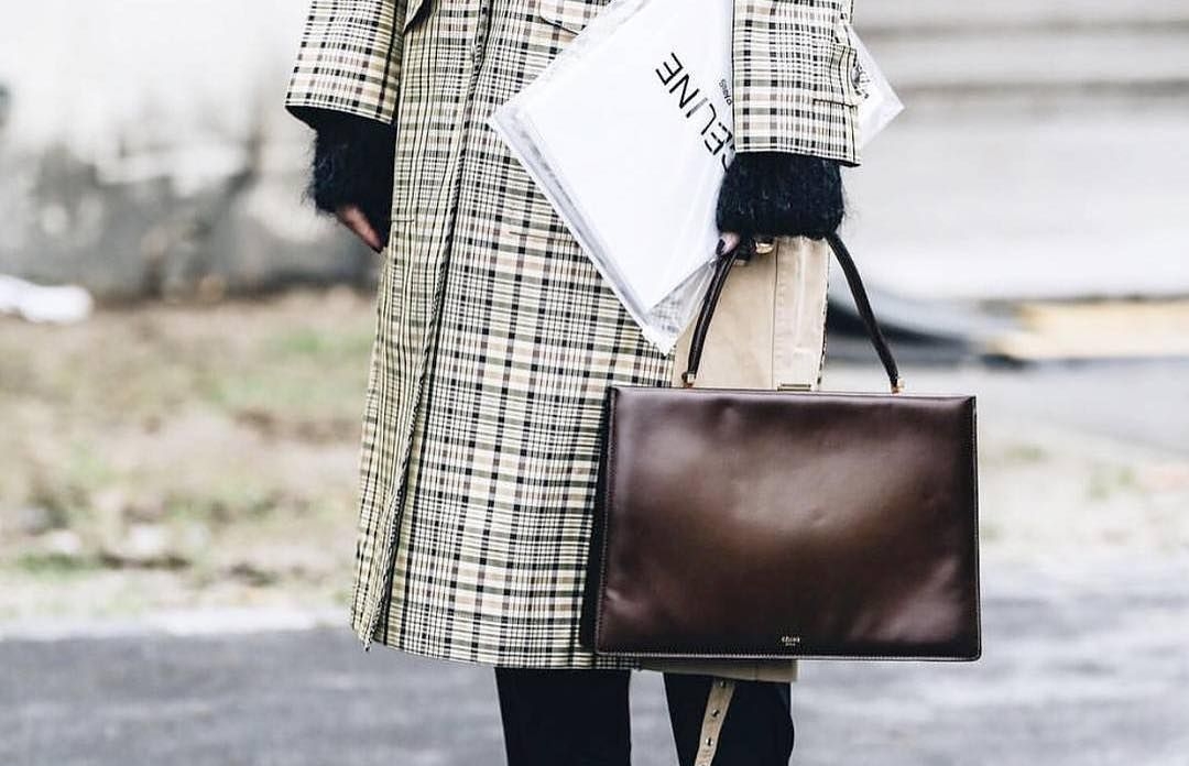 17. Celine Clasp Bag